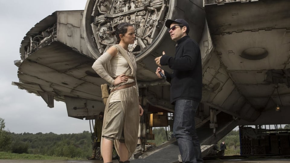 Daisy Ridley a J. J. Abrams
